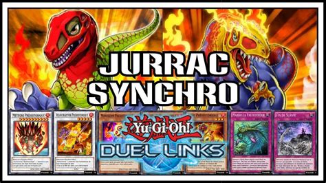 [Duel Links] Jurrac Synchro Deck .